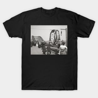 Atlantic City Rollercoaster, 1901. Vintage Photo T-Shirt